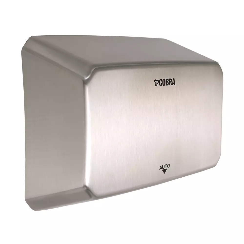 Secador de manos automático acero inoxidable, Secadora de manos eléctrica para baño, Secador de manos Cobra automático