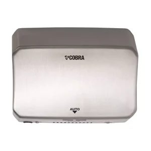 Secador de manos automático acero inoxidable, Secadora de manos eléctrica para baño, Secador de manos Cobra automático