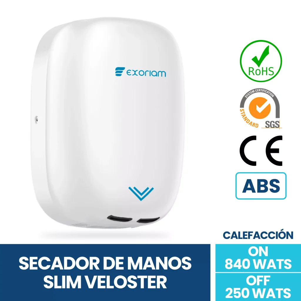 Secador de manos, seca manos, secadora de manos